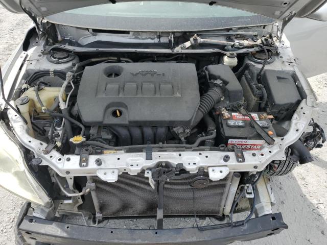 5YFBU4EE2DP136926 - 2013 TOYOTA COROLLA LE BASE SILVER photo 11