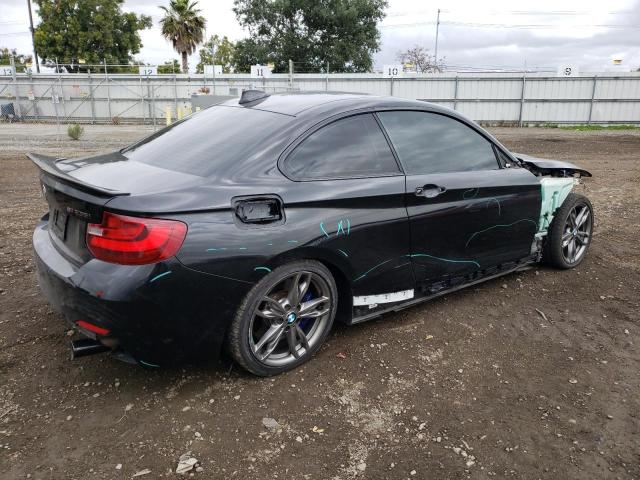 WBA1J7C51GV359112 - 2016 BMW M235I BLACK photo 3