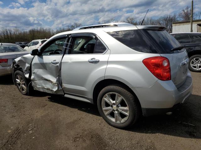 2CNFLGE58B6253488 - 2011 CHEVROLET EQUINOX LTZ SILVER photo 2