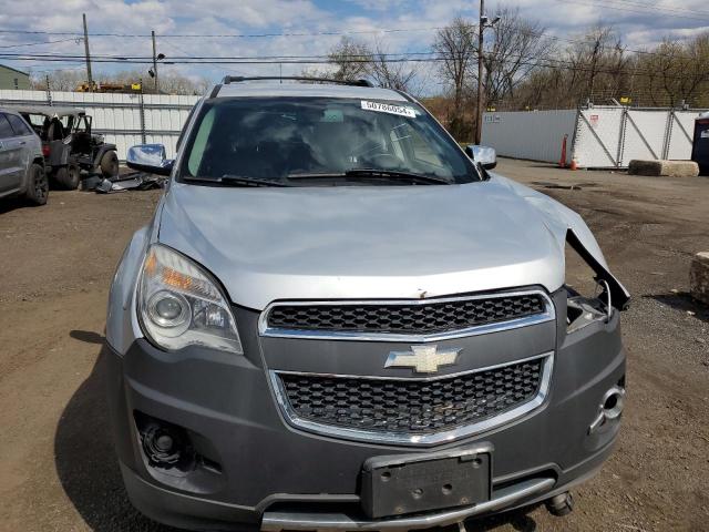 2CNFLGE58B6253488 - 2011 CHEVROLET EQUINOX LTZ SILVER photo 5