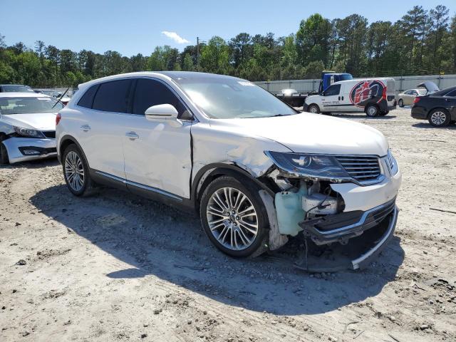 2LMPJ6LR2JBL42882 - 2018 LINCOLN MKX RESERVE Սպիտակ լուսանկար 4