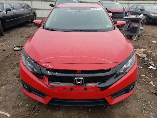 2HGFC1F38HH653502 - 2017 HONDA CIVIC EX RED photo 5