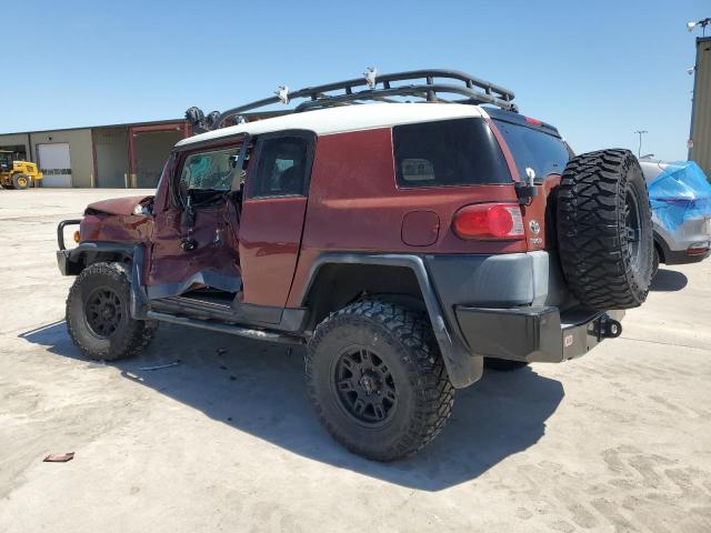 JTEBU11F08K045165 - 2008 TOYOTA FJ CRUISER BURGUNDY photo 2