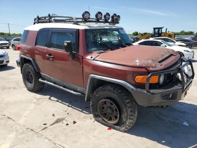 JTEBU11F08K045165 - 2008 TOYOTA FJ CRUISER BURGUNDY photo 4