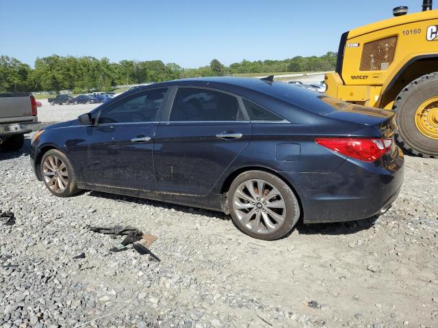 5NPEC4AB7CH393183 - 2012 HYUNDAI SONATA SE BLUE photo 2