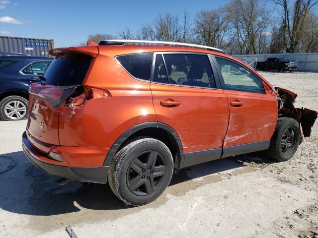 JTMBFREVXGJ095042 - 2016 TOYOTA RAV4 LE ORANGE photo 3