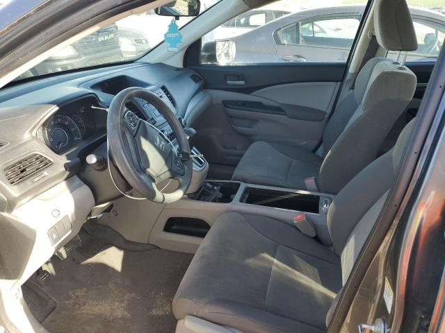 2HKRM4H37DH676407 - 2013 HONDA CR-V LX GRAY photo 7