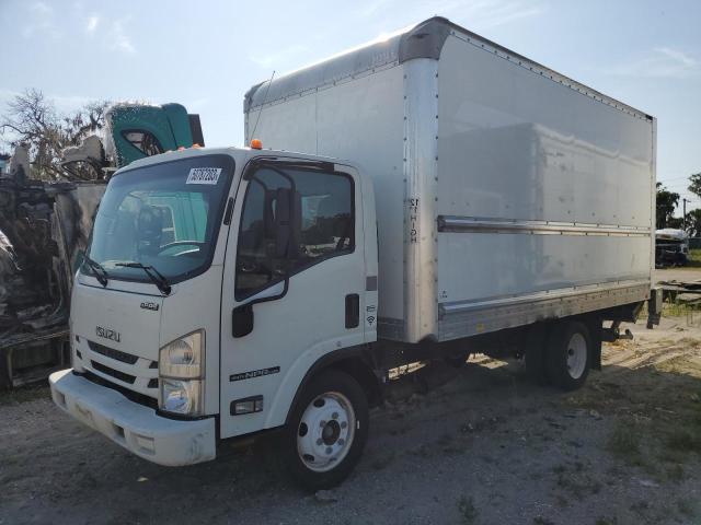 54DC4W1B3KS801707 - 2019 ISUZU NPR HD WHITE photo 1