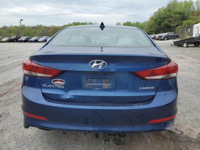 5NPD84LF0HH051823 - 2017 HYUNDAI ELANTRA SE BLUE photo 6