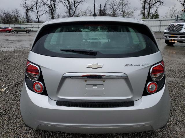 1G1JE6SG7D4238308 - 2013 CHEVROLET SONIC LTZ SILVER photo 6