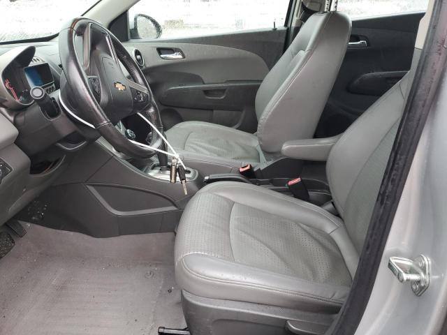 1G1JE6SG7D4238308 - 2013 CHEVROLET SONIC LTZ SILVER photo 7