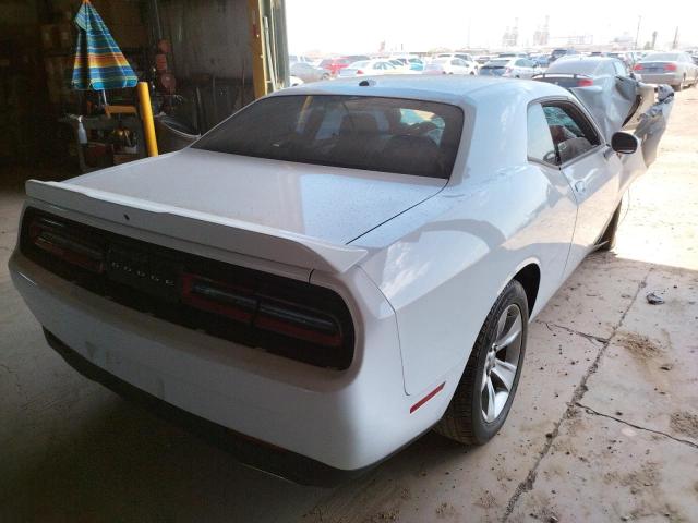 2C3CDZAG9KH662373 - 2019 DODGE CHALLENGER SXT WHITE photo 4