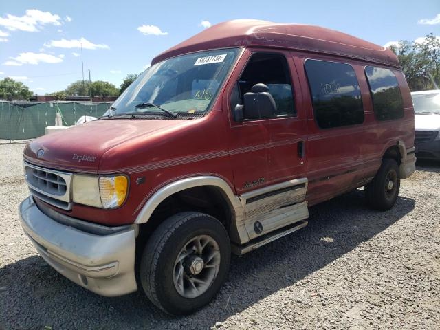 1FDPE24L1YHA26860 - 2000 FORD ECONOLINE E250 VAN RED photo 1