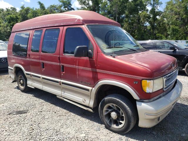 1FDPE24L1YHA26860 - 2000 FORD ECONOLINE E250 VAN RED photo 4