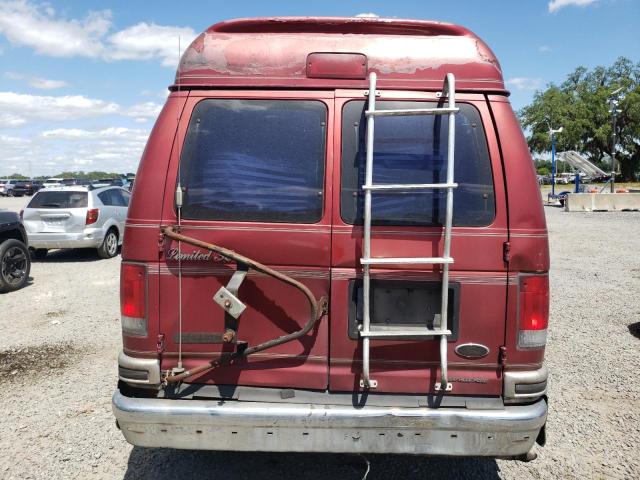 1FDPE24L1YHA26860 - 2000 FORD ECONOLINE E250 VAN RED photo 6