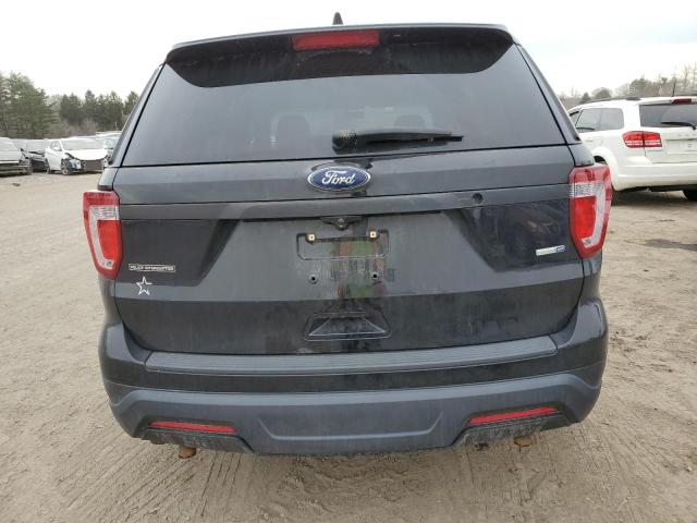 1FM5K8AR9JGB12456 - 2018 FORD EXPLORER POLICE INTERCEPTOR Qara foto 6