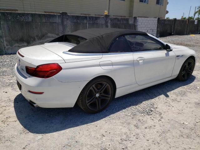 WBALZ5C57CC619749 - 2012 BMW 650 XI WHITE photo 3