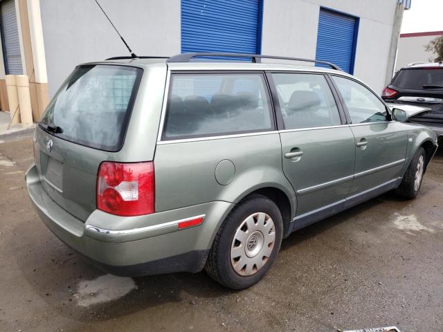 WVWVD63B82E009982 - 2002 VOLKSWAGEN PASSAT GLS GRAY photo 3