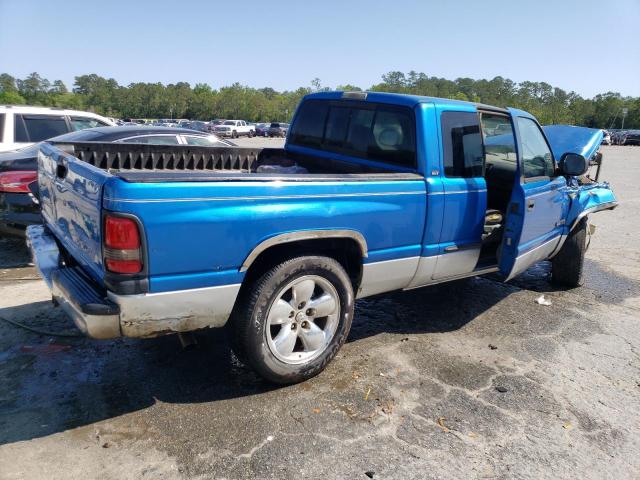 1B7HC13Y31J505611 - 2001 DODGE RAM 1500 BLUE photo 3