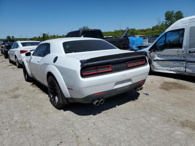 2C3CDZFJ1KH570730 - 2019 DODGE CHALLENGER R/T SCAT PACK WHITE photo 2