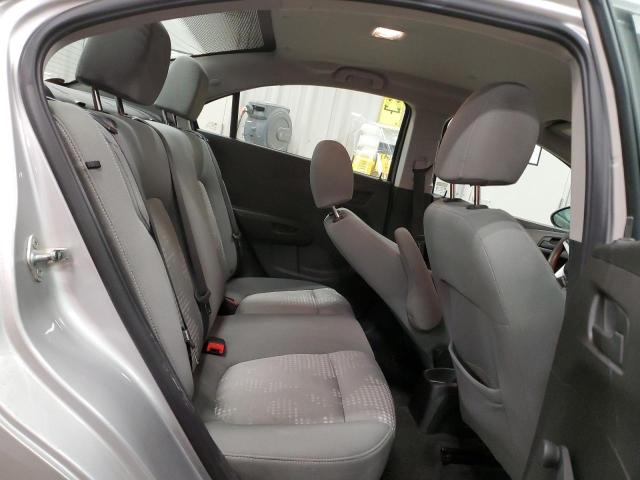 1G1JB5SH4H4161916 - 2017 CHEVROLET SONIC LS SILVER photo 10