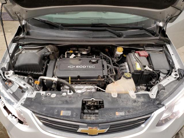 1G1JB5SH4H4161916 - 2017 CHEVROLET SONIC LS SILVER photo 11