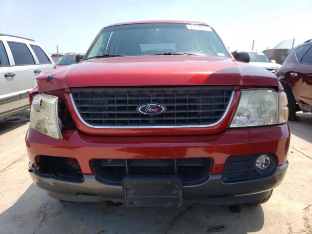 1FMZU63K42UD49861 - 2002 FORD EXPLORER XLT RED photo 5