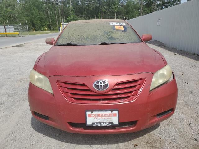 4T1BE46K59U297486 - 2009 TOYOTA CAMRY BASE RED photo 5