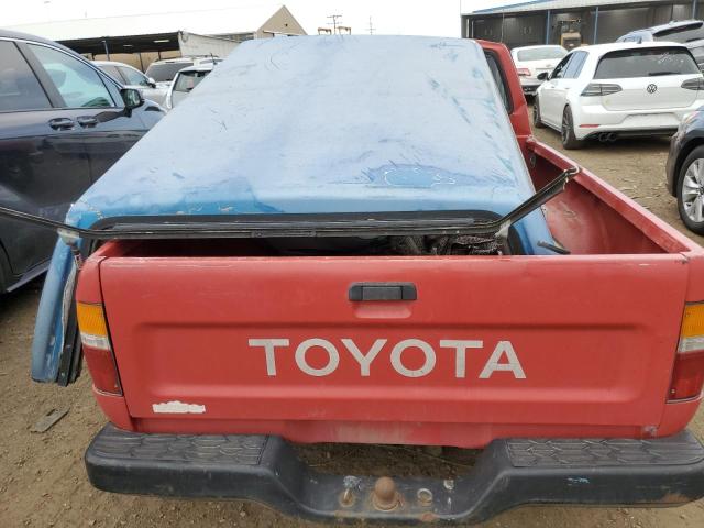 JT4RN81D3K0009934 - 1989 TOYOTA PICKUP 1/2 TON SHORT WHEELBASE DLX RED photo 10