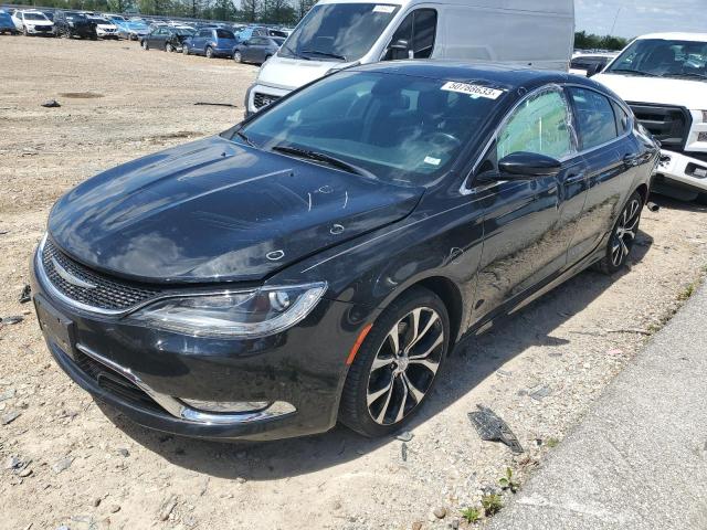 1C3CCCCG9GN100257 - 2016 CHRYSLER 200 C BLACK photo 1