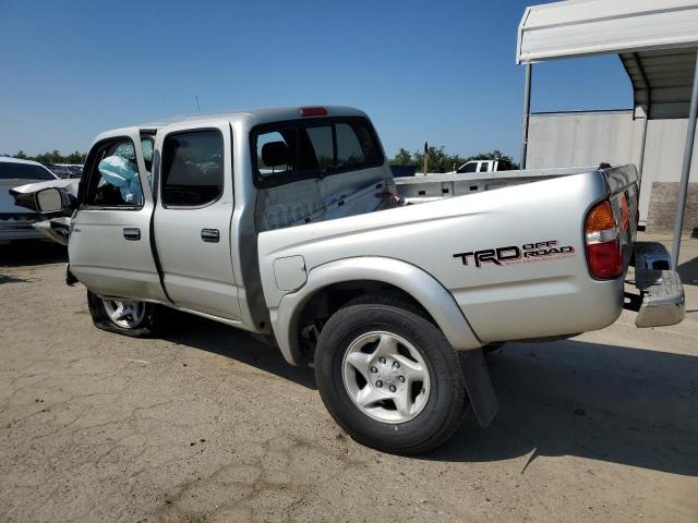 5TEGN92N21Z812379 - 2001 TOYOTA TACOMA DOUBLE CAB PRERUNNER SILVER photo 2