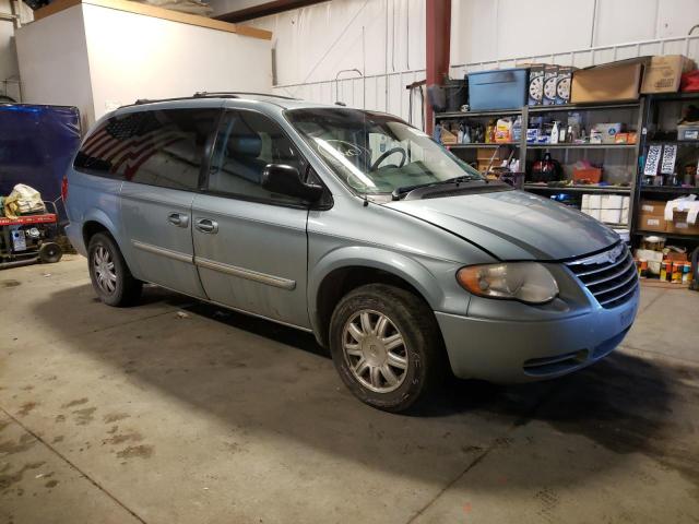 2A8GP54L96R719637 - 2006 CHRYSLER TOWN & COU TOURING ლურჯი ფოტო 1