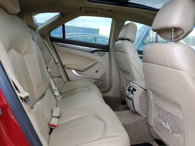 1G6DM8EV4A0118047 - 2010 CADILLAC CTS PERFORMANCE COLLECTION Қызыл фото 10