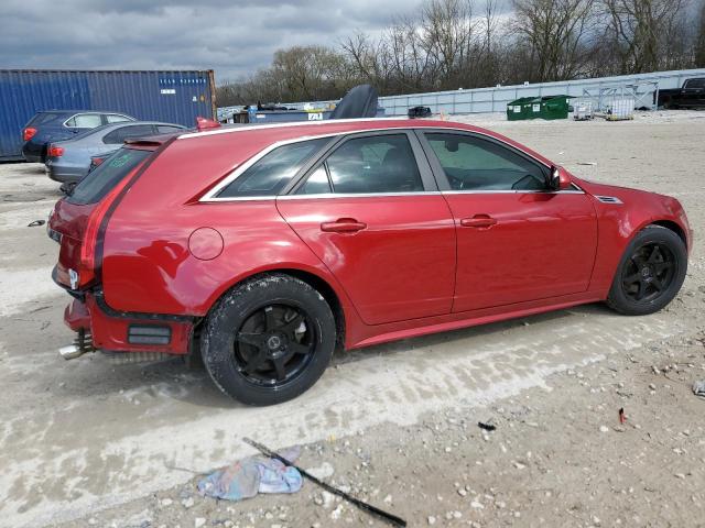 1G6DM8EV4A0118047 - 2010 CADILLAC CTS PERFORMANCE COLLECTION Қызыл фото 3