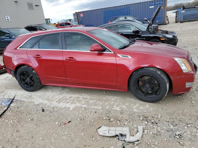 1G6DM8EV4A0118047 - 2010 CADILLAC CTS PERFORMANCE COLLECTION Қызыл фото 4