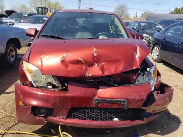 JTKKT624865008418 - 2006 TOYOTA SCION XA RED photo 5