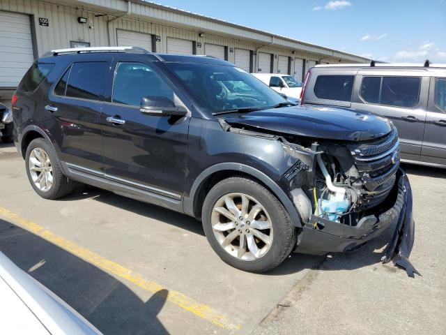 1FM5K8F83DGB50205 - 2013 FORD EXPLORER LIMITED BLACK photo 4