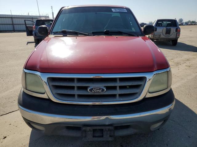 1FTRF17253NB29555 - 2003 FORD F150 RED photo 5