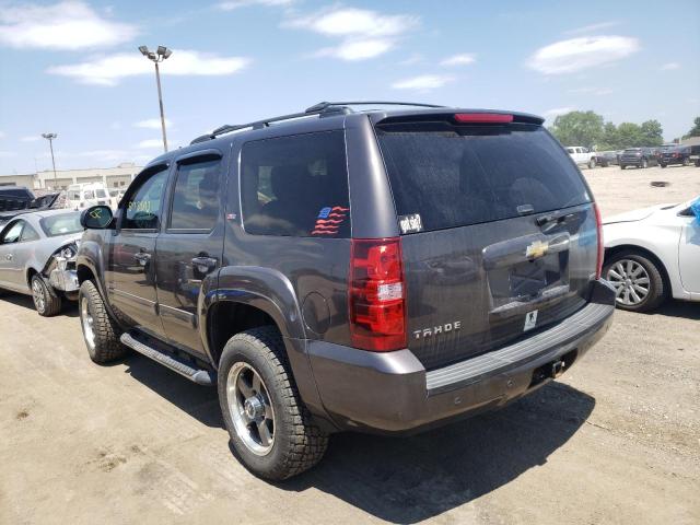 1GNSKBE02BR281201 - 2011 CHEVROLET TAHOE K1500 LT GRAY photo 3