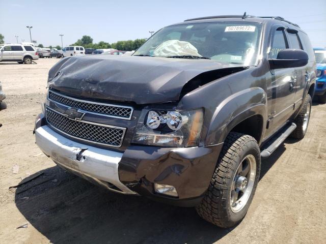 1GNSKBE02BR281201 - 2011 CHEVROLET TAHOE K1500 LT GRAY photo 9