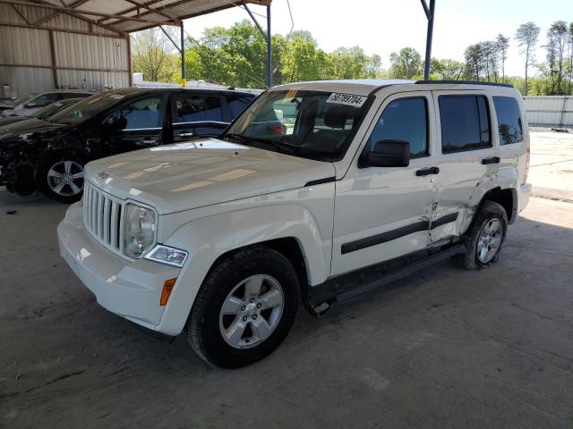 1J4PP2GK0AW118023 - 2010 JEEP LIBERTY SPORT WHITE photo 1