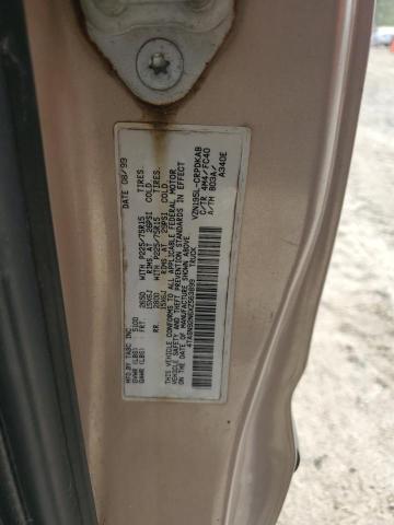 4TASN92N6XZ563899 - 1999 TOYOTA TACOMA XTRACAB PRERUNNER 棕色 照片 12