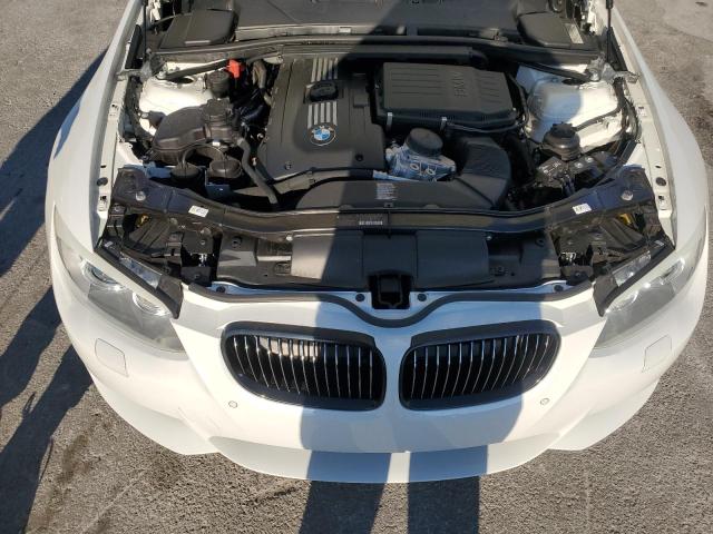 WBADX1C55CE825403 - 2012 BMW 335 I SULEV WHITE photo 11