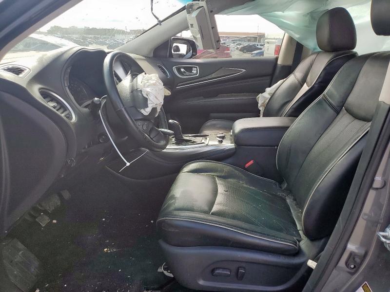 5N1DL0MN4JC500866 - 2018 INFINITI QX60 GRAY photo 7