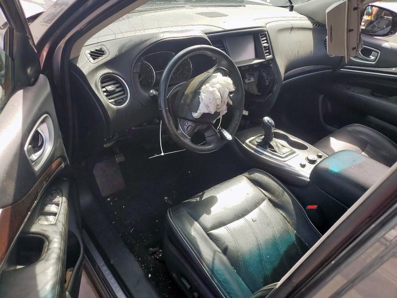 5N1DL0MN4JC500866 - 2018 INFINITI QX60 GRAY photo 8