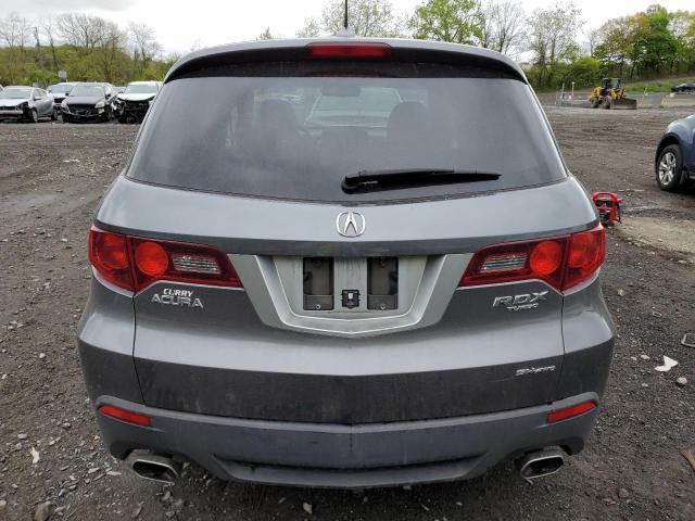 5J8TB1H54CA000905 - 2012 ACURA RDX TECHNOLOGY GRAY photo 6