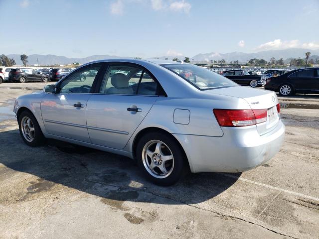 5NPET46C38H336410 - 2008 HYUNDAI SONATA GLS BLUE photo 2