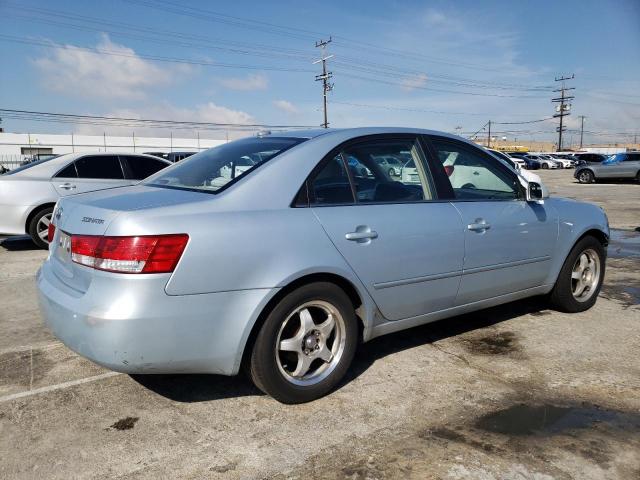 5NPET46C38H336410 - 2008 HYUNDAI SONATA GLS BLUE photo 3