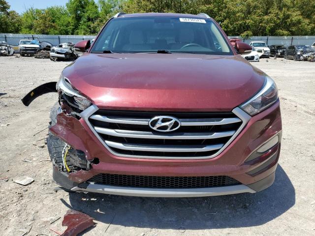 KM8J33A21HU361654 - 2017 HYUNDAI TUCSON LIMITED BURGUNDY photo 5