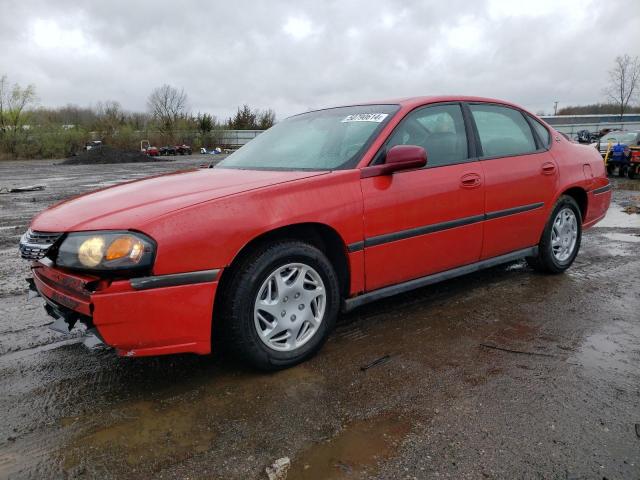 2G1WF52E539409192 - 2003 CHEVROLET IMPALA RED photo 1